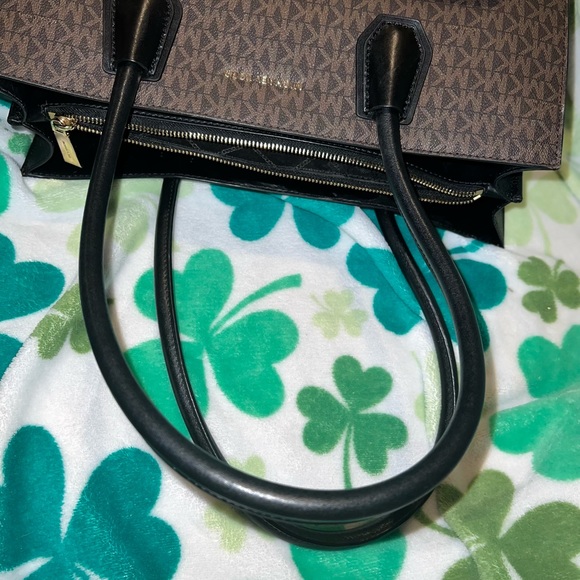 GUC MK Michael Kors brown leather work bag - Picture 11 of 14